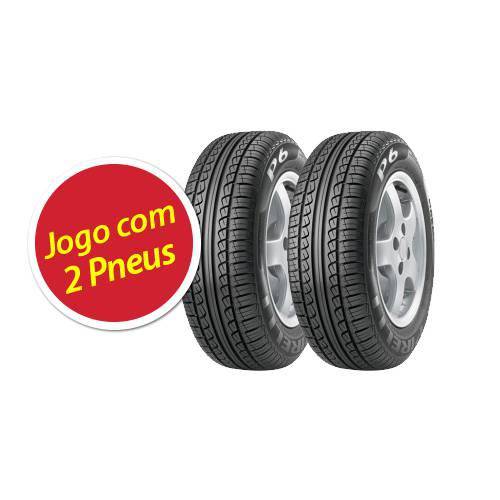 Kit Pneu Aro 14 Pirelli 175/65r14 P6 82h 2 Unidades