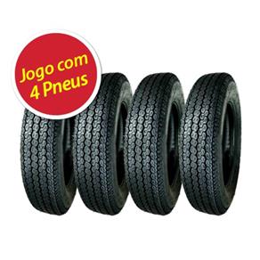 Kit Pneu Aro 14 Pirelli 5.90-14 Tornado Alfa 4PR - Fusca/Brasilia 4 Unidades