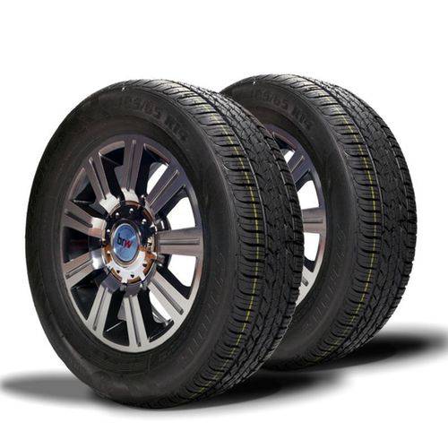 Kit 2 Pneu Aro 14 Remold 185/65r14 Strong