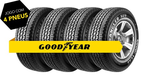 Kit Pneu Aro 15 - 205/65R15 94H Wrangler Suv Goodyear 4 Peças