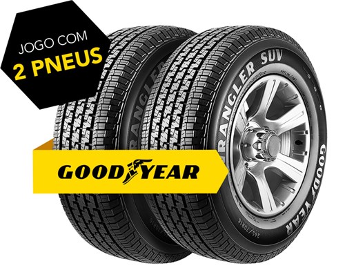 Kit Pneu Aro 15 - 205/65R15 94H Wrangler Suv Goodyear 2 Peças