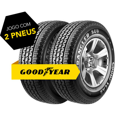 Kit Pneu Aro 15 - 205/65R15 94H Wrangler SUV Goodyear 2 Peças