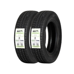 Kit Pneu Aro 15 -205/70r-15 Remold Gs Pneus 2 Pçs Inmetro