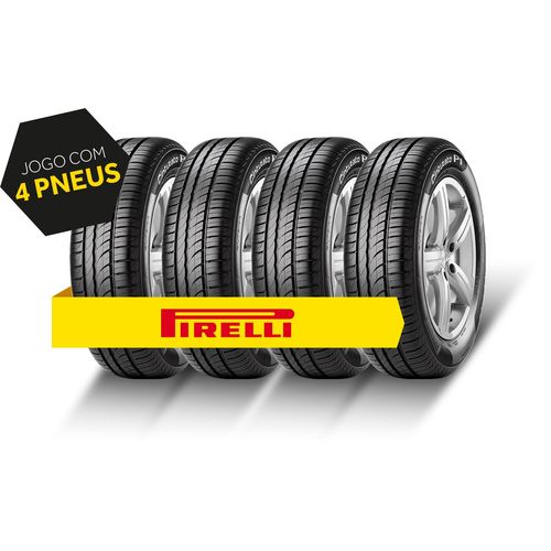 Kit Pneu Aro 15 - 195/55R15 85V [CINTURATO P1] Pirelli 4 Peças