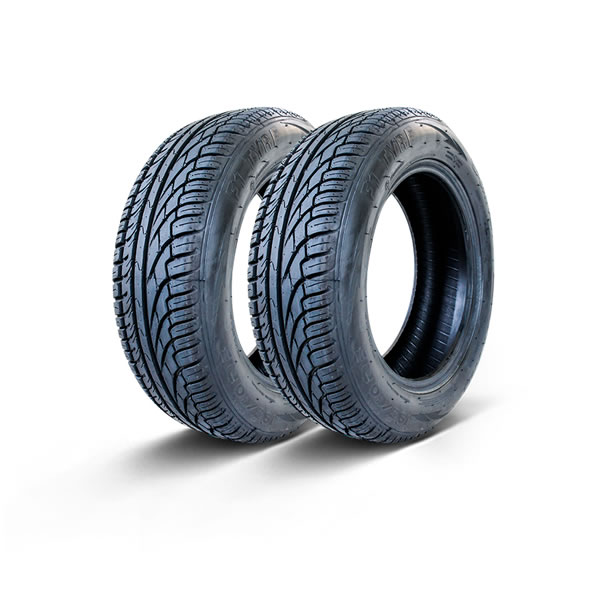 Kit Pneu Aro 15 - 195/60R15 Remold Tyre Eco 2 Peças - Gs Tyre