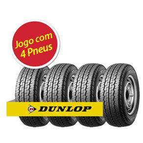 Kit Pneu Aro 15 Dunlop 195/70 SP LT30 104/102S 4 Unidades