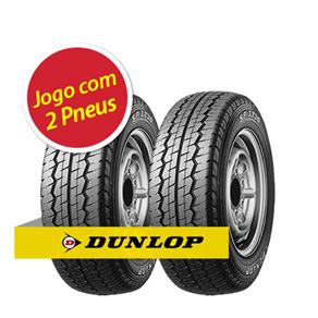 Kit Pneu Aro 15 Dunlop 195/70 SP LT30 104/102S 2 Unidades