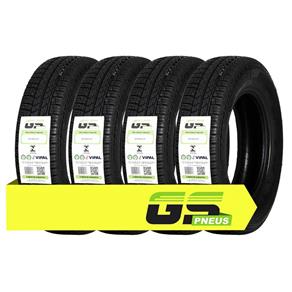 Kit Pneu Aro 13 GS Pneus 165/70R13 Remold 4 Peças INMETRO