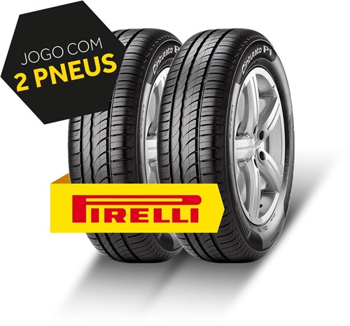 Kit Pneu Aro 15 Pirelli 195/55R15 85V [P1] 2 Unidades
