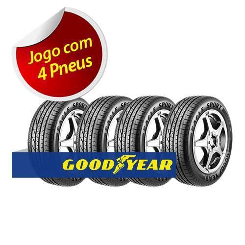 Kit Pneu Aro 15 Pneu Goodyear 195/55r15 Eagle Sport Sl 85h 4 Unidades