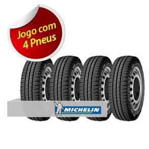 Kit Pneu Aro 14 Michelin 185R14 Agilis 102/100R 4 Unidades