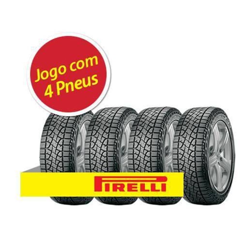 Kit Pneu Aro 16 Pirelli 205/60r16 Scorpion Atr 92h 4 Unidades