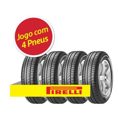 Kit Pneu Aro 16 Pirelli 185/55r16 Cinturato P1 83v 4 Unidades