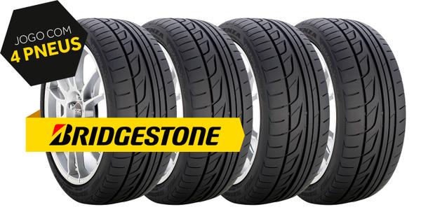 Kit Pneu Aro 17 - 225/45R17 Potenza RE760 Bridgestone 4 Peças