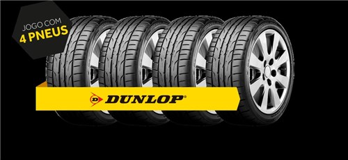 Kit Pneu Aro 17 Dunlop 225/45R17 94W [Dz102] 4 Unidades