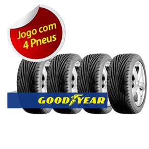 Kit Pneu Aro 17 Goodyear 215/45R17 F1 GSD3 87W 4 Unidades