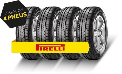 Kit Pneu Aro 15 Pirelli 195/55R15 85V [P1] 4 Unidades