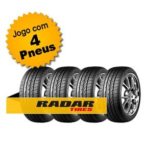 Kit Pneu Aro 17 Radar 215/45R17 Dimax R8 TL 91W 4 Unidades