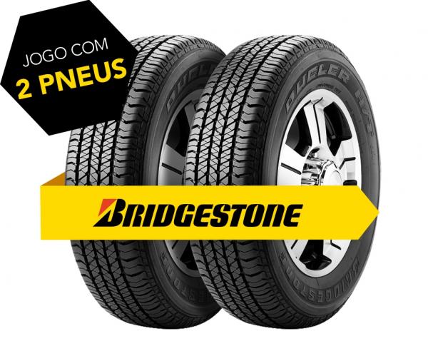 Kit Pneu Aro 18 - 255/60R18 Dueler H/T 684 III Ecopia Bridgestone 2 Peças