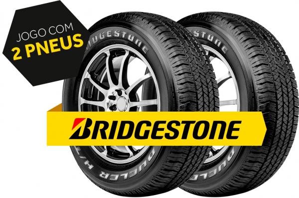 Kit Pneu Aro 18 - 265/60r18 Dueler H/t 684 Ii Ecopia Bridgestone 2 Peças