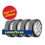 Kit Pneu Aro 18 Goodyear 225/45r18 Efficient Grip 91y (Runflat) 4 Unidades