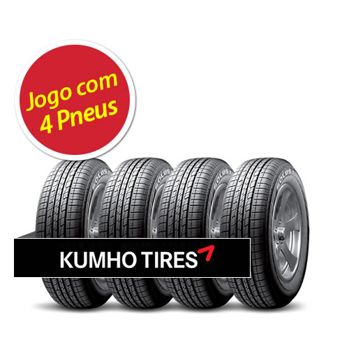 Kit Pneu Aro 18 Kumho 225/55r18 Solus Kl21 98h 4 Unidades