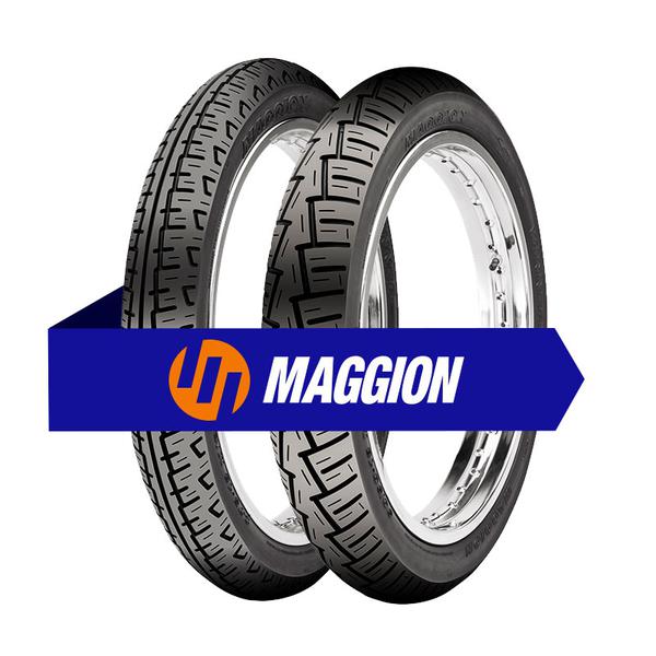 Kit Pneu Biz 80/100-14 + 60/100-17 Winner Tt Maggion