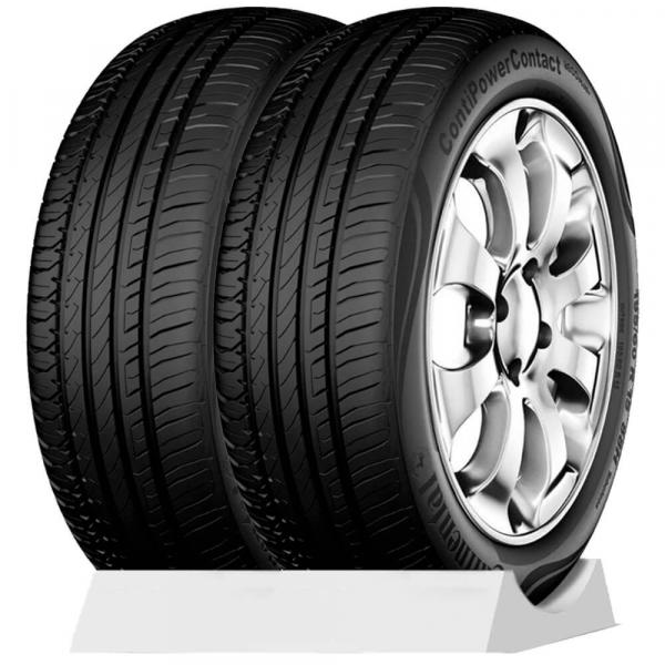 Kit 2 Pneu Continental 195/60r15 88h Contipowercontact Original Punto Peugeot 208