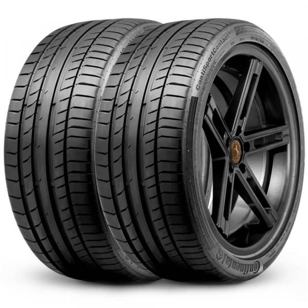 Kit 2 Pneu Continental 295/30r20 Xl 101y Sport Contact 5P Mo