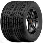 Kit 2 Pneu Continental Aro 20 245/50r20 102h Cross Contact Lx Sport