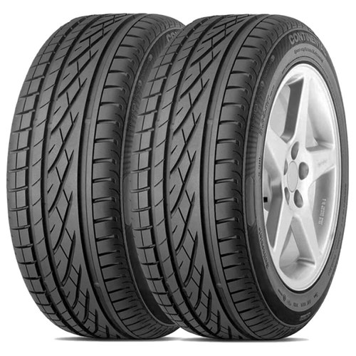 Kit 2 Pneu Continental Aro 16 205/55R16 91W Premium Contact Run Flat