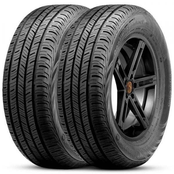 Kit 2 Pneu Continental Aro 16 195/55r16 86h Conti Pro Contact