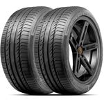 Kit 2 Pneu Continental Aro 17 235/45r17 94w Sport Contact 5 Contiseal