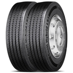 Kit 2 Pneu Continental Aro 17.5 235/75R17.5 132/130M Hybrid LS