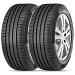 Kit 2 Pneu Continental Aro 17 225/55r17 97v Contipremiumcontact 5