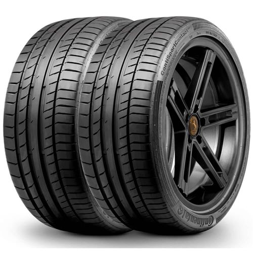 Kit 2 Pneu Continental Aro 18 225/40r18 92y Sport Contact 5