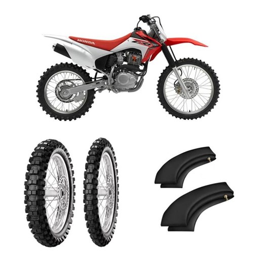 Kit Pneu Crf 230f 250x Ttr230 110/90-19 + 80/100-21 Scorpion Mx Mid Soft 32 Pirelli