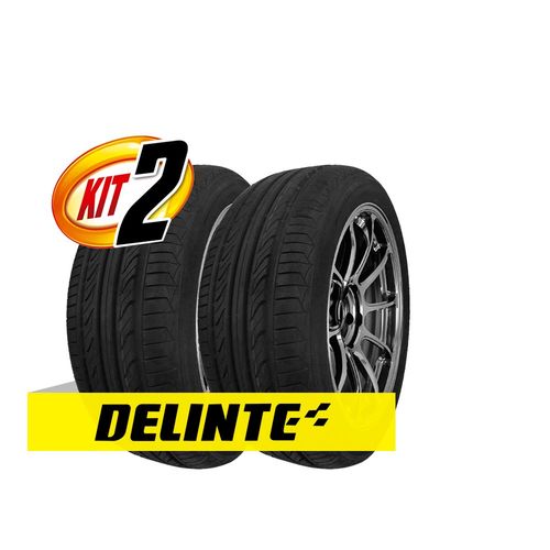 Kit Pneu Delinte Aro 16 205/55r16 Dh3 Run Flat 91w 2 Unidades