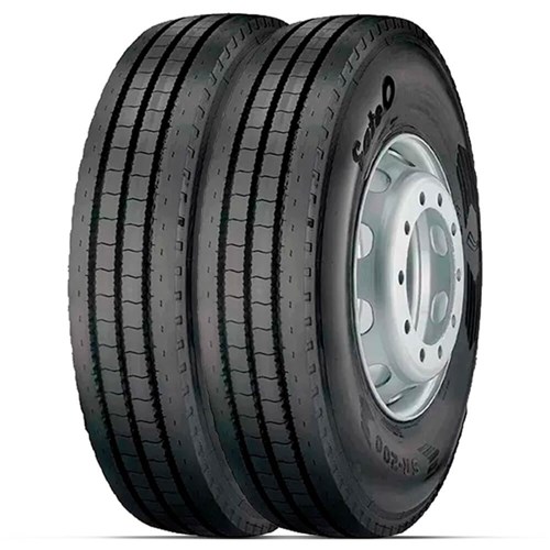 Kit 2 Pneu Fate Aro 22,5 275/80R22.5 149/146L Sr200