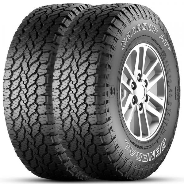 Kit 2 Pneu General Aro 17 225/65r17 102h Grabber At3 - Continental