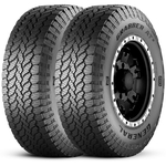 Kit 2 Pneu General Aro 18 265/60r18 110h Grabber At3