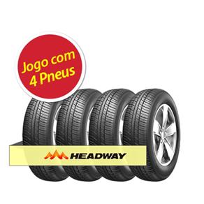 Kit Pneu Headway 155/80 HH201 79T 4 Unidades