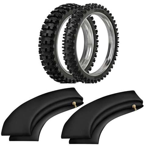 Kit Pneu Cross Ttr 125 70/100-19 + 90/100-16 Rmx35 Rinaldi