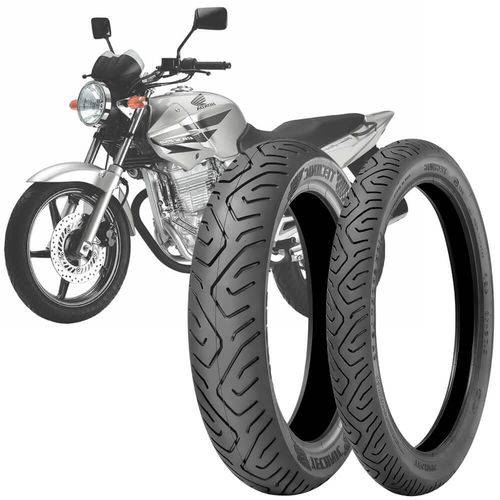 Kit Pneu Moto Cbx Twister Technic 130/70-17 62s 100/80-17 52s Sport