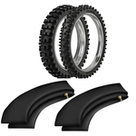 Kit Pneu Moto Cross 120/80-19 + 90/90-21 Sr39 Rinaldi