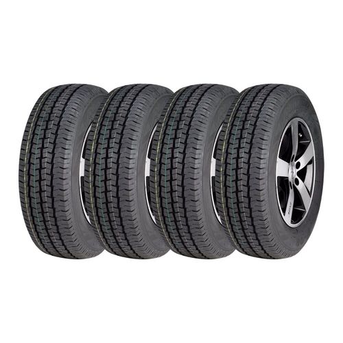 Kit Pneu Ovation Aro 15 225/70r15 V-02 8 Lonas 112/110r 4 Un