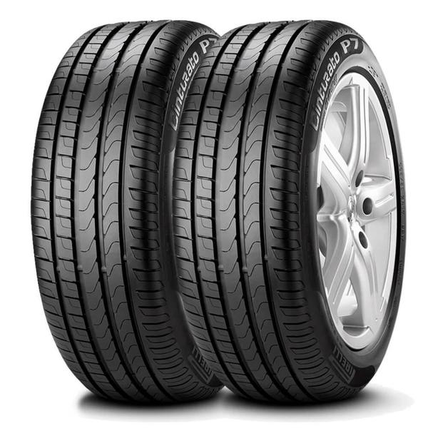 Kit 2 Pneu Pirelli Aro 17 205/50r17 93w Cinturato P7 Extra Load