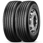 Kit 2 Pneu Pirelli Aro 17.5 215/75r17.5 126/124M FR85 Liso