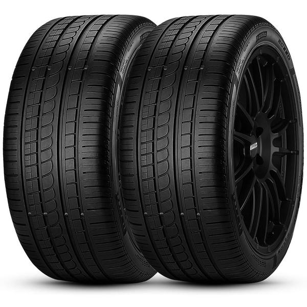 Kit 2 Pneu Pirelli Aro 19 275/45r19 108y Xl P Zero Rosso