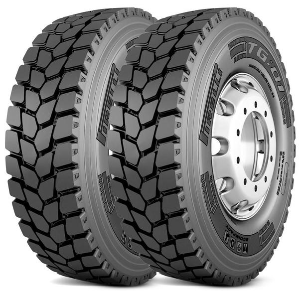 Kit 2 Pneu Pirelli Aro 22.5 275/80r22.5 149/146L M+S Tg01